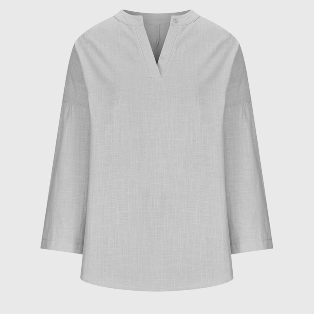 Davellia | Flowy Elegant Loose Beach Shirt