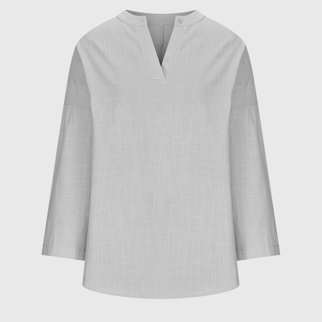 Davellia | Flowy Elegant Loose Beach Shirt