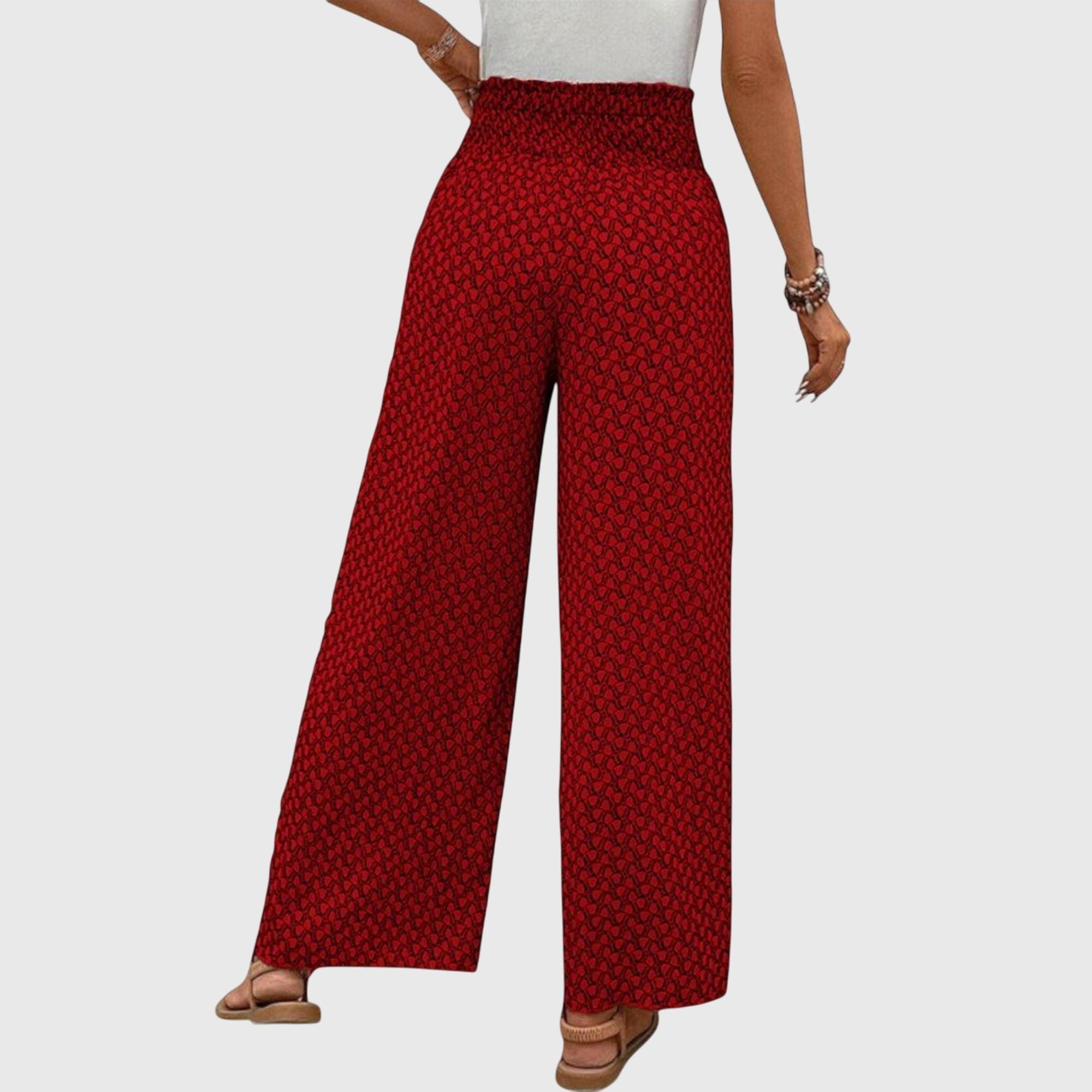 Davellia | Women’s Printed Wide Leg Summer Pants