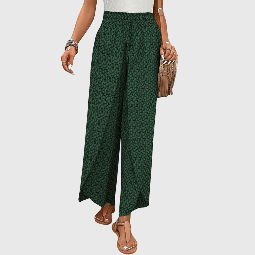 Davellia | Women’s Printed Wide Leg Summer Pants