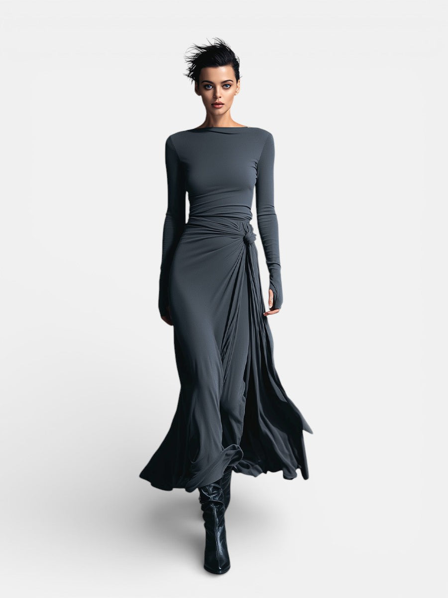 Davellia | Maxi Dress With Side Knot