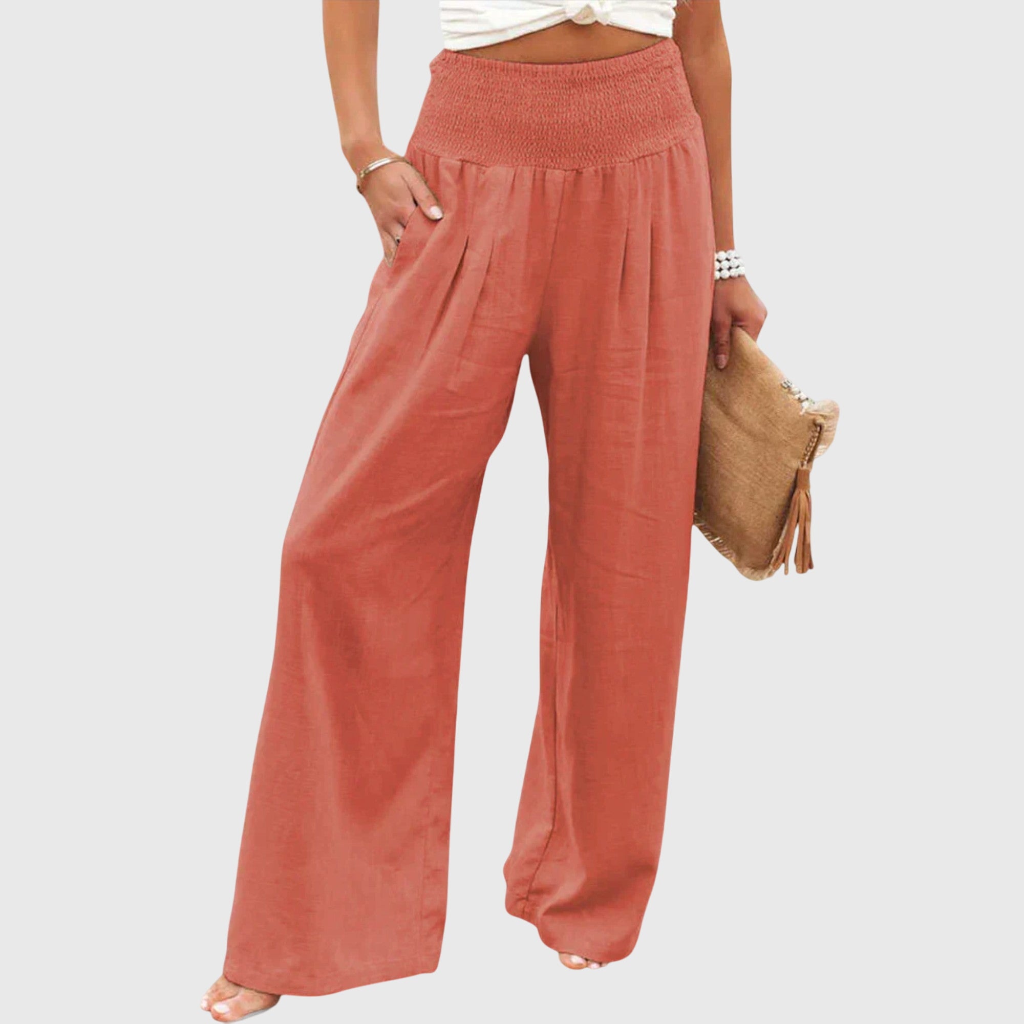 Davellia | Women’s Minimal Chic Straight Pants