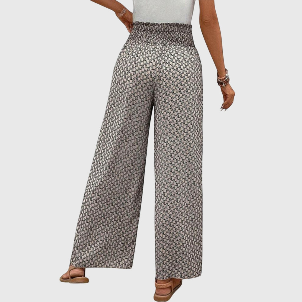Davellia | Women’s Printed Wide Leg Summer Pants