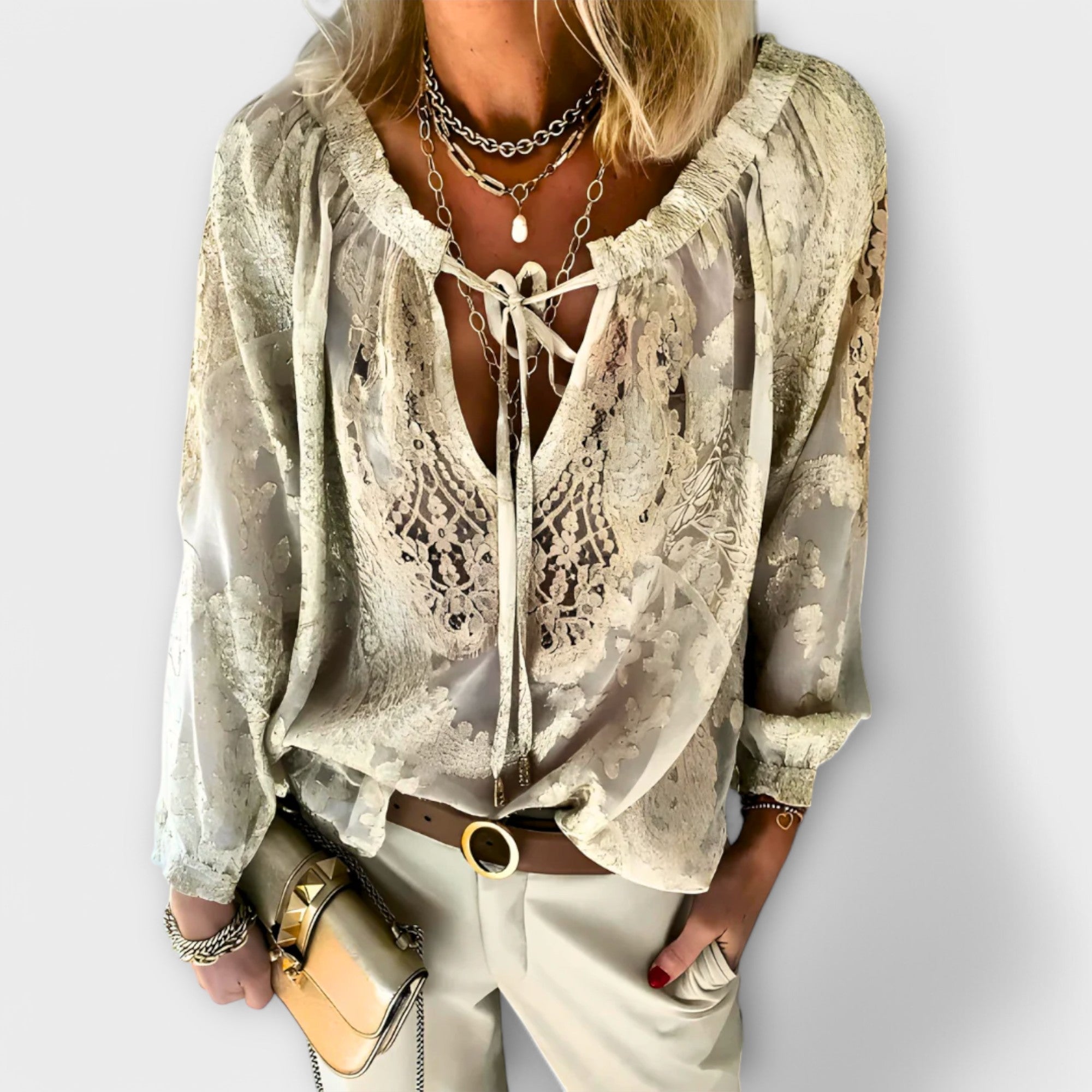 Davellia | Elegant Bohemian Blouse