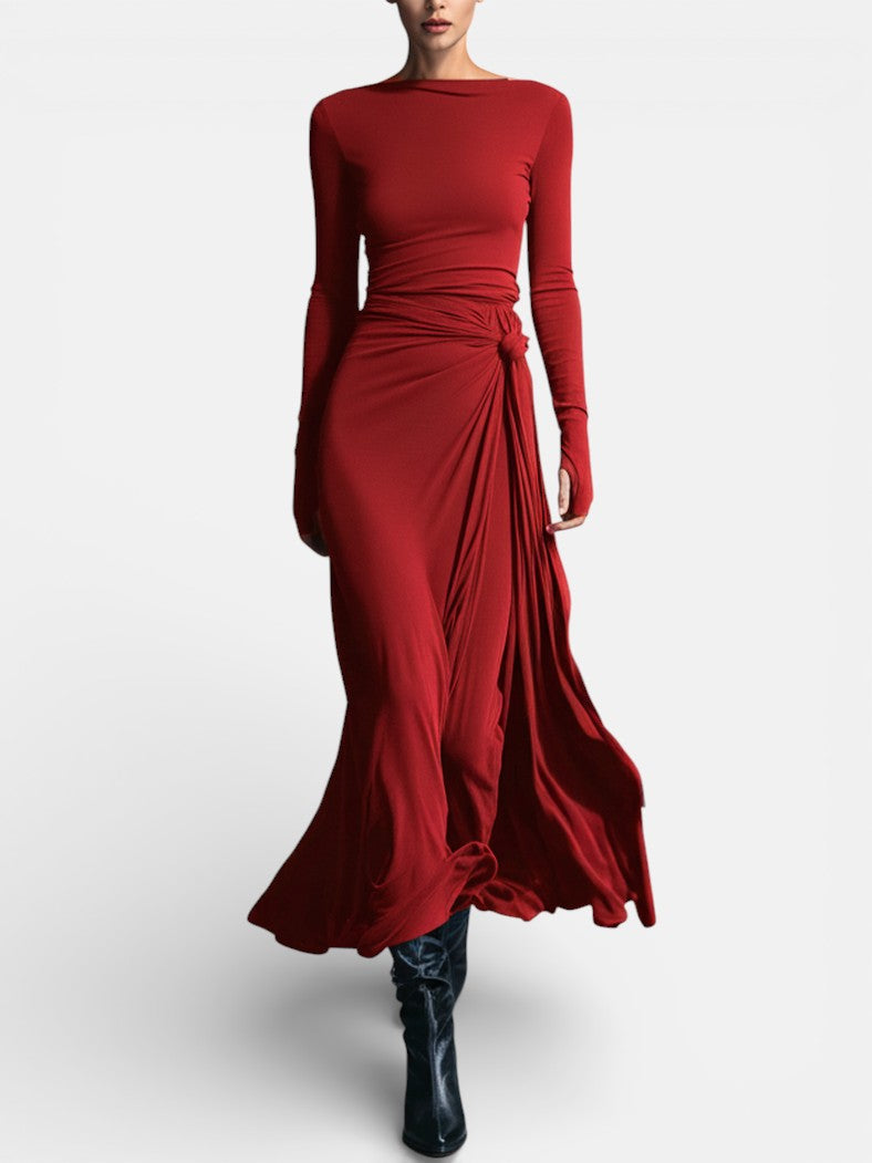 Davellia | Maxi Dress With Side Knot