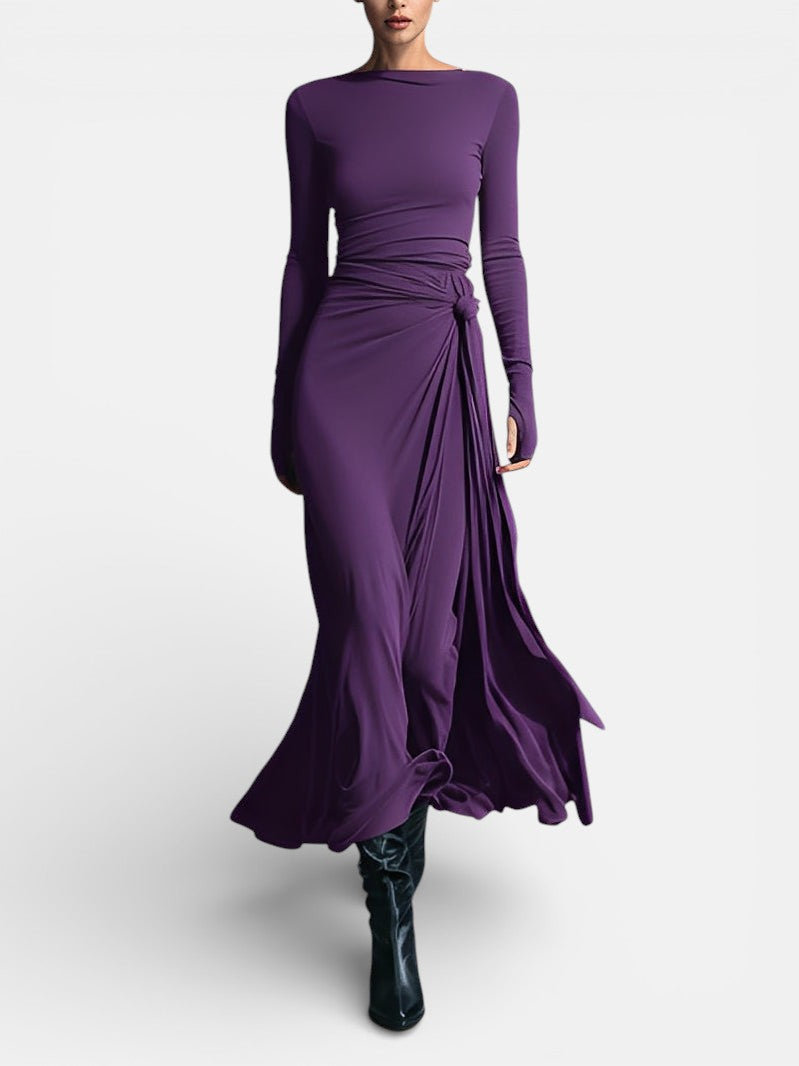 Davellia | Maxi Dress With Side Knot