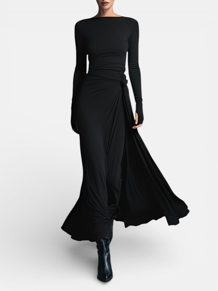 Davellia | Maxi Dress With Side Knot
