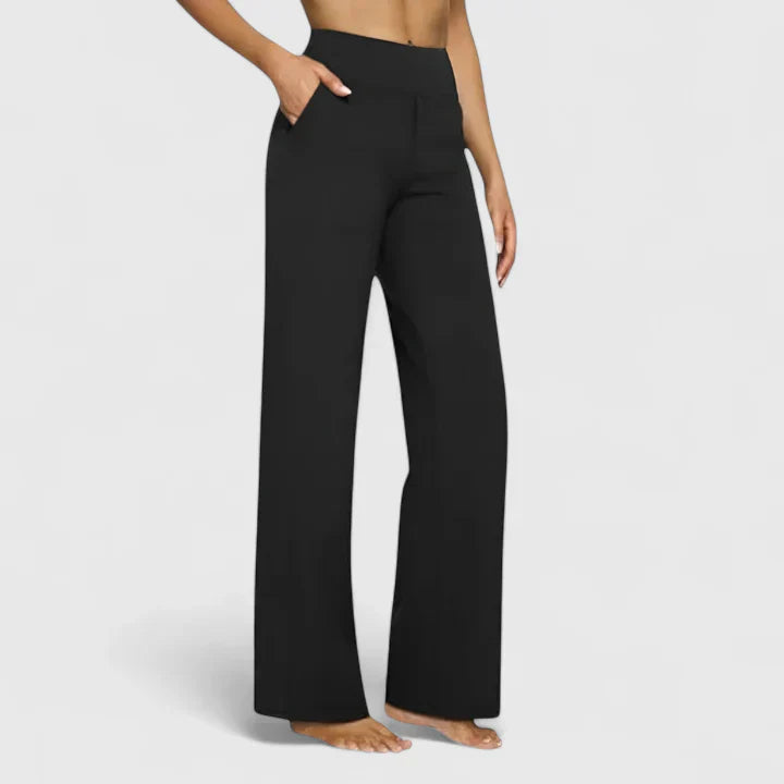 Davellia | Women’s High-Waist Straight Pants