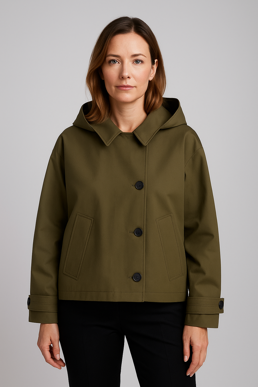 Davellia | Women’s Casual Lightweight Waterproof Rain Jacket