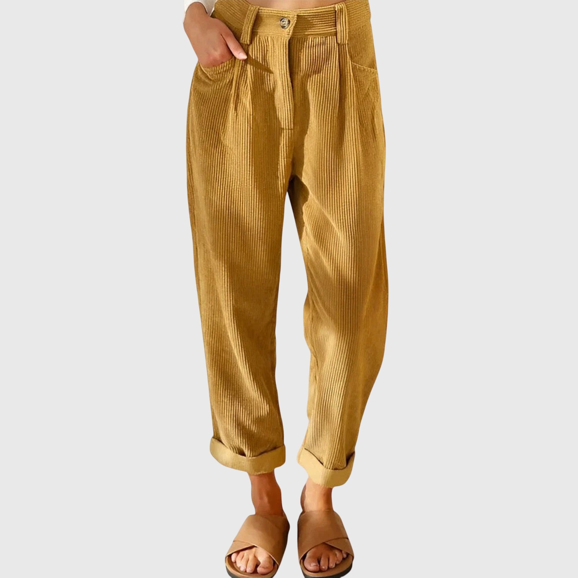 Davellia | Women’s High Waist Tapered Pants