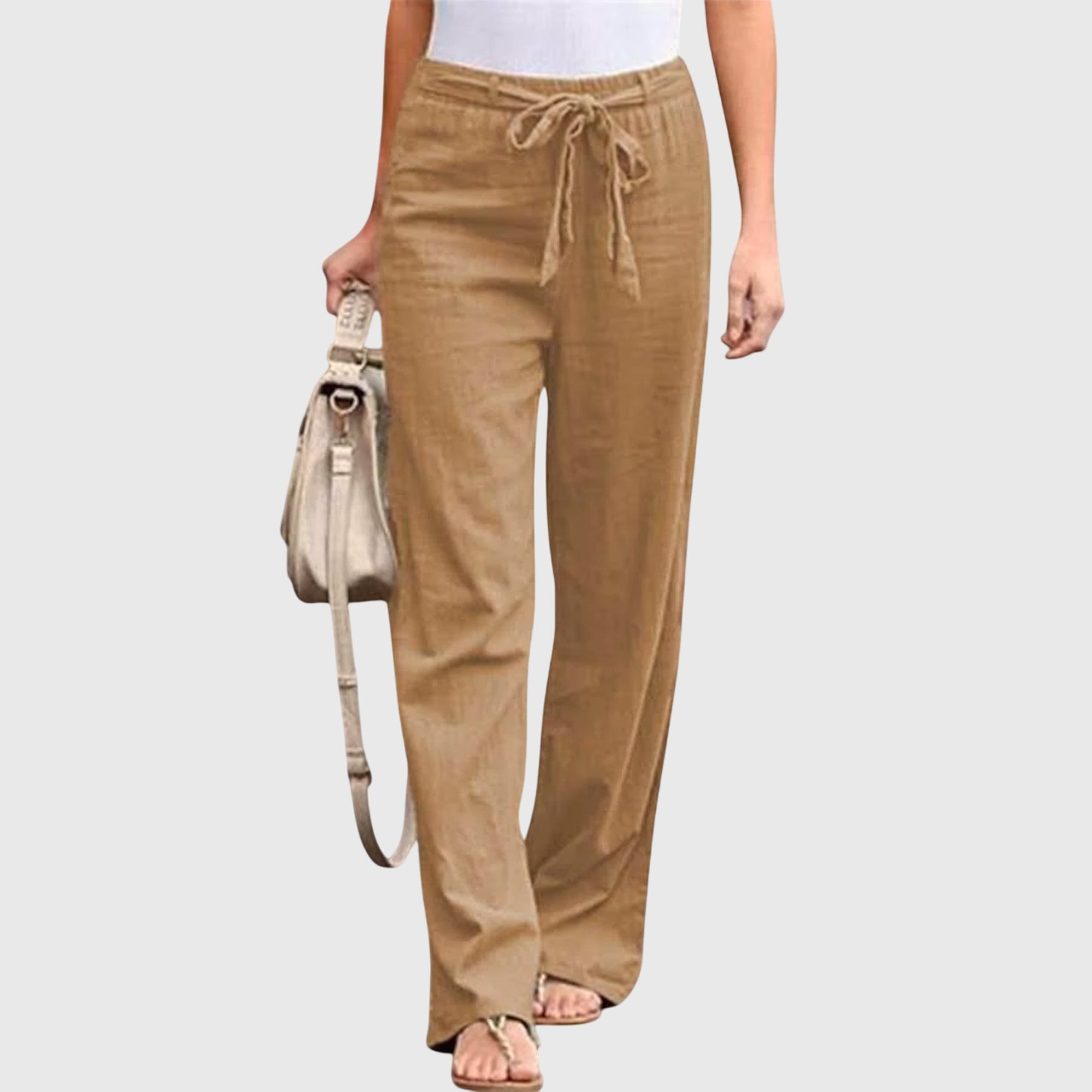 Davellia | Women’s Wide-Leg Linen Pants