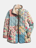 Davellia | Charming Floral Quilted Jacket for Women