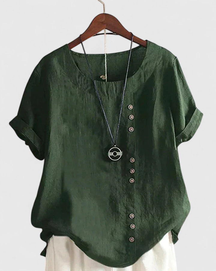 Davellia | Women’s Casual Dandelion Print T-Shirt