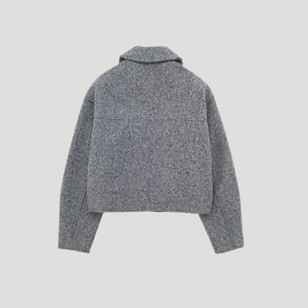 Davellia  | Spring Zip Front Cropped Women Jacket