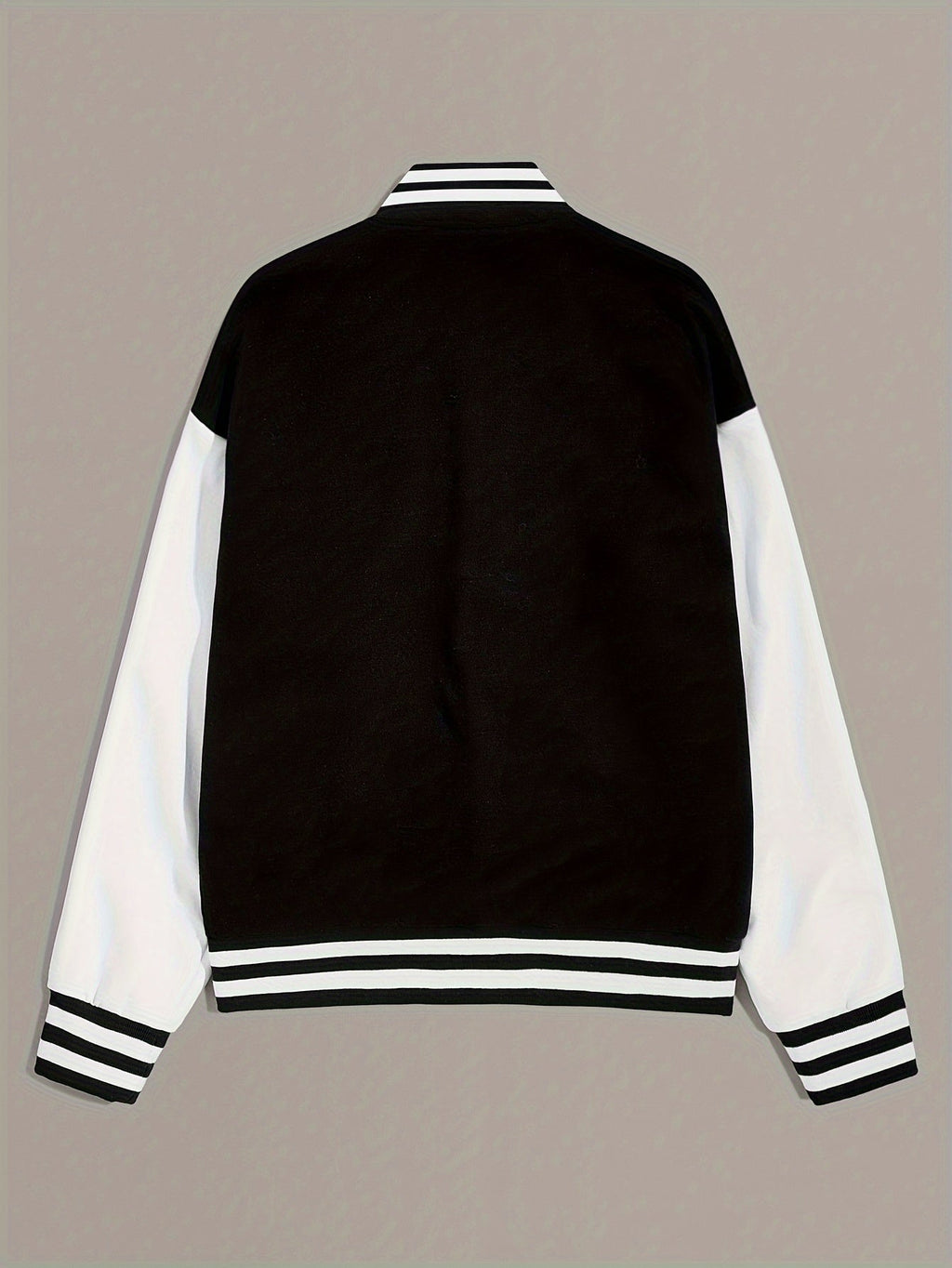 Davellia | Women’s Casual Oversized Varsity Bomber Jacket