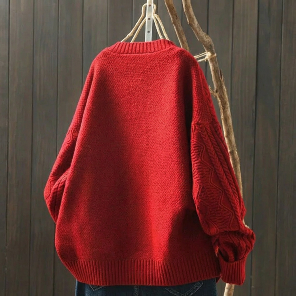 Davellia | Relaxed Fit Knit Sweater