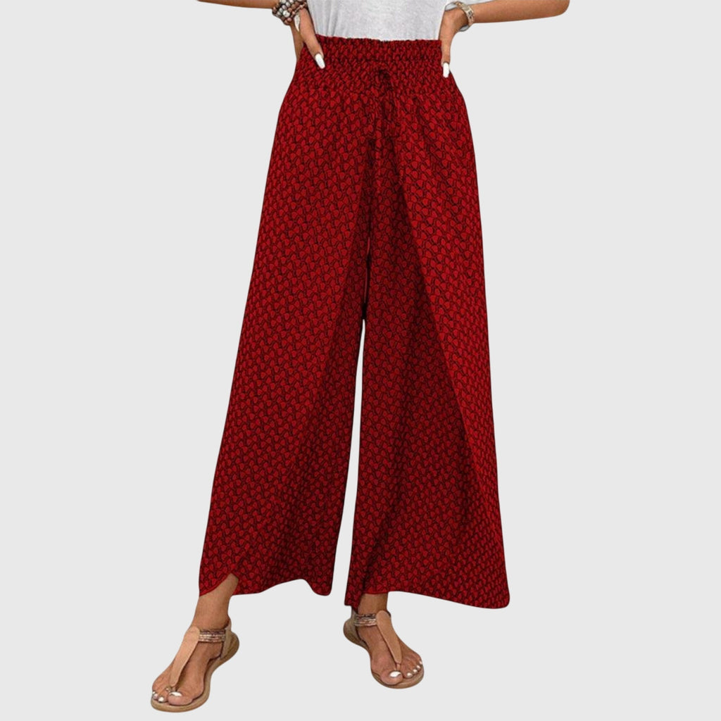Davellia | Women’s Printed Wide Leg Summer Pants