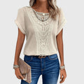 Davellia | Women's Ibiza Lace Elegant Top