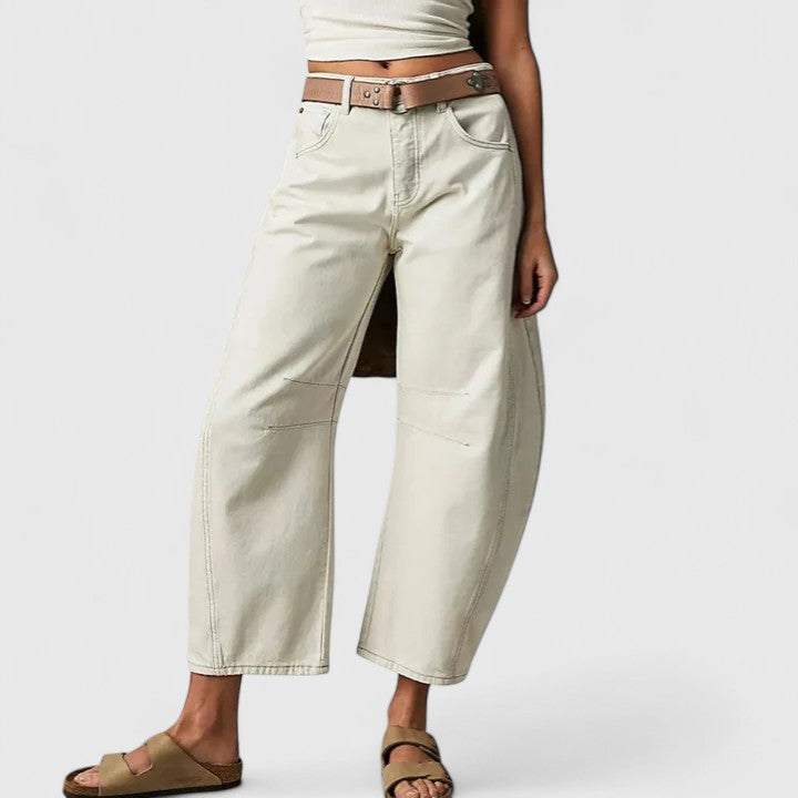 Davellia | Women’s Wide Leg Denim Jeans