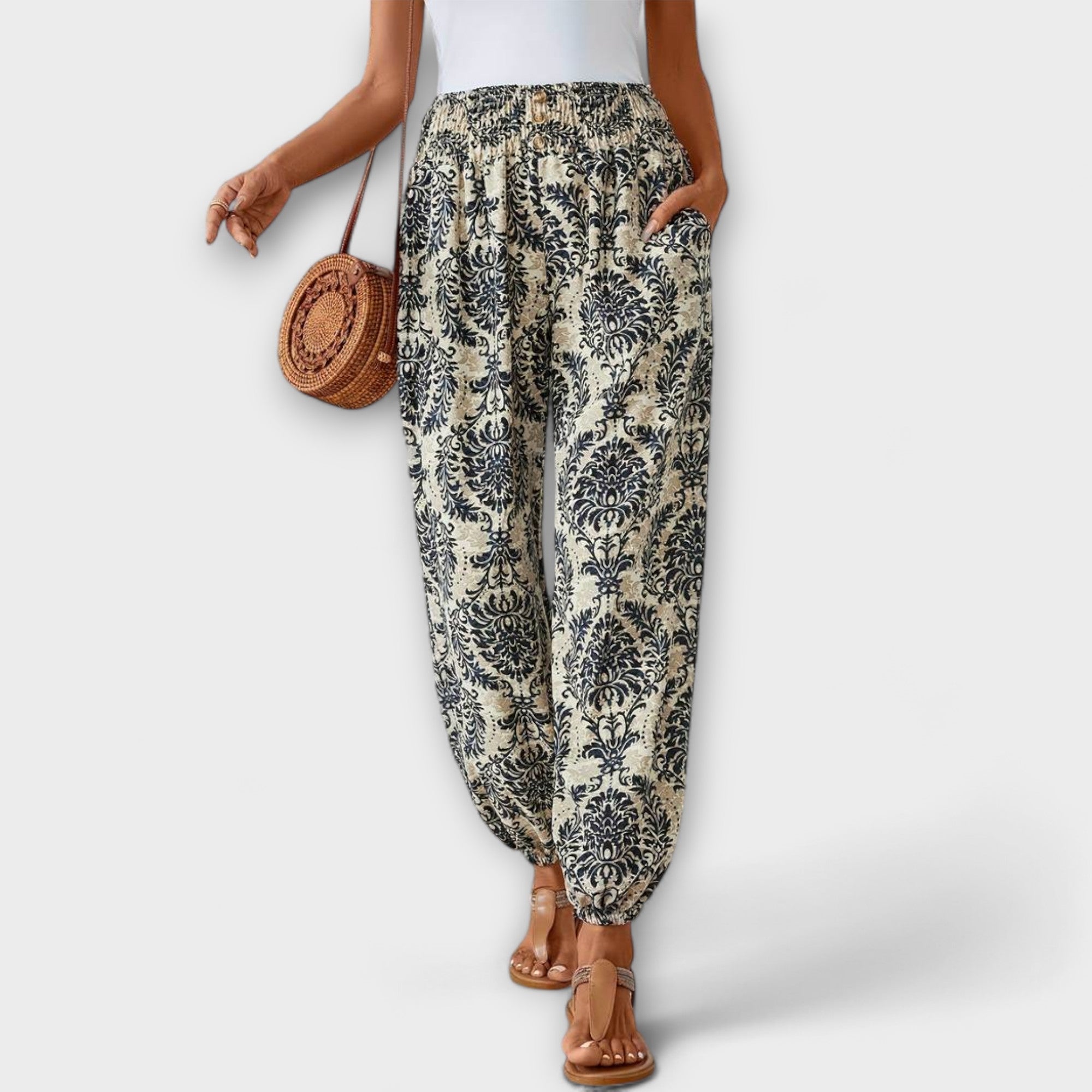 Davellia | Women’s Bohemian Print Pants