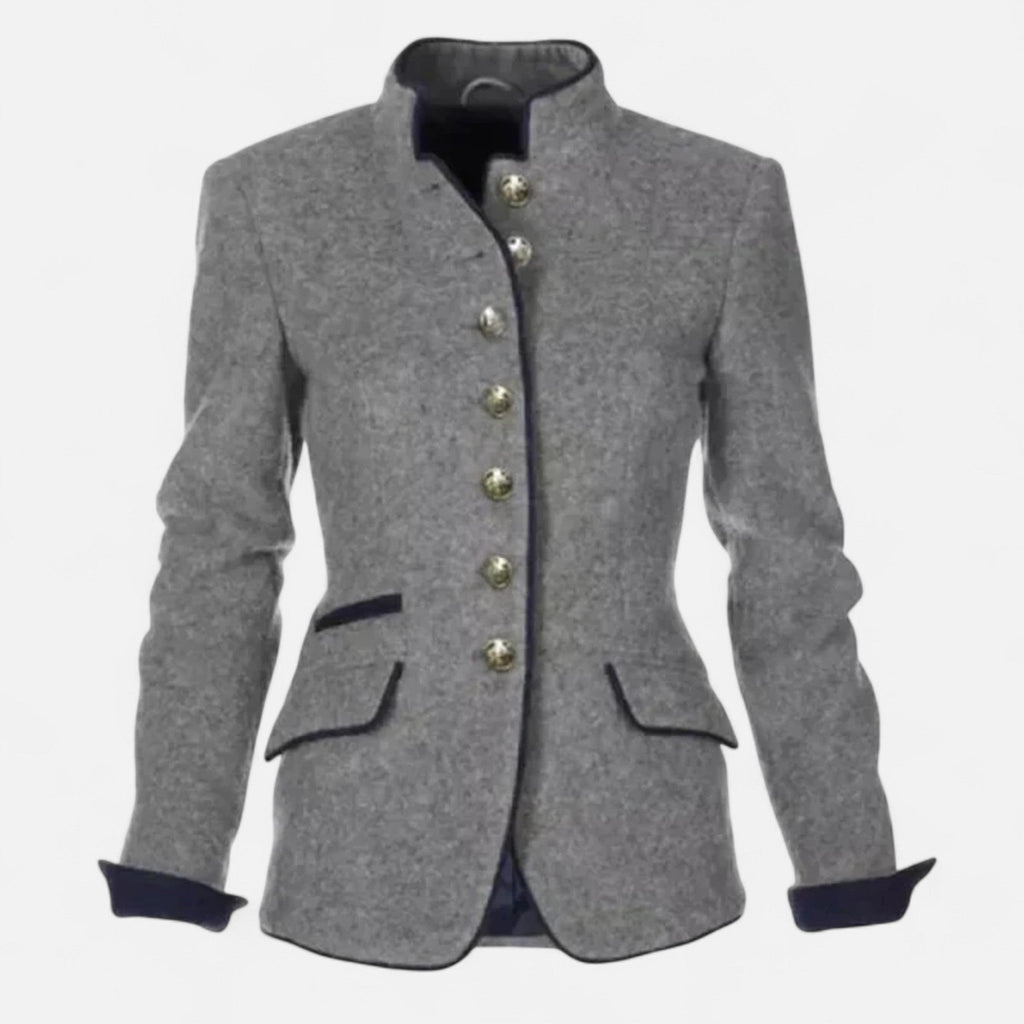Davellia | Women’s Double-Breasted Wool Blazer