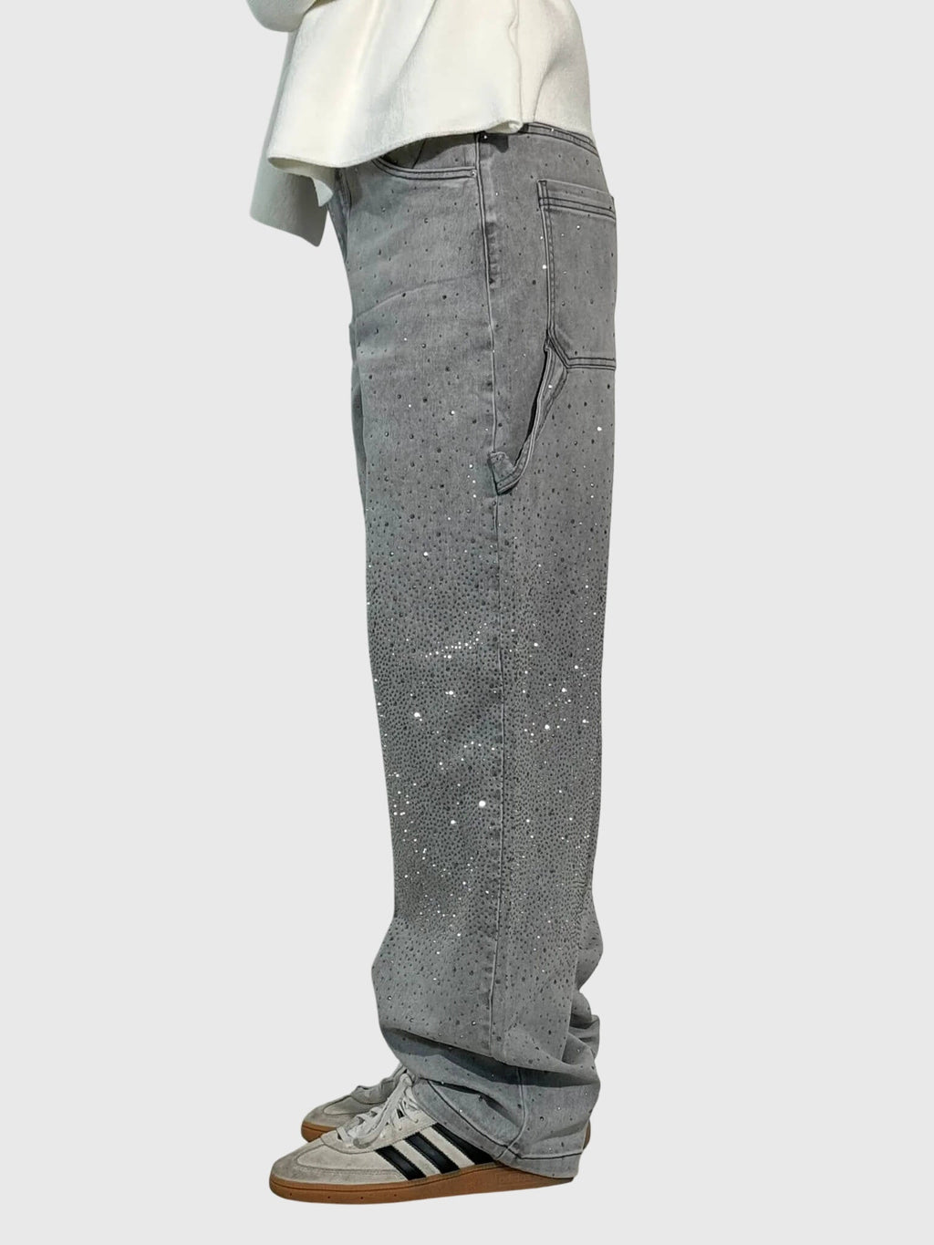 Davellia | Women’s Relaxed Balloon Fit Denim Pants