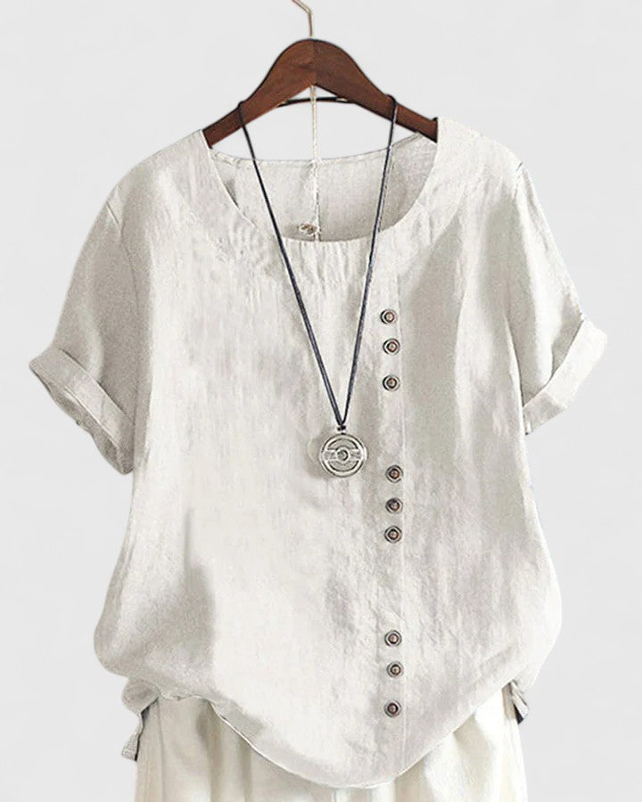 Davellia | Women’s Casual Dandelion Print T-Shirt