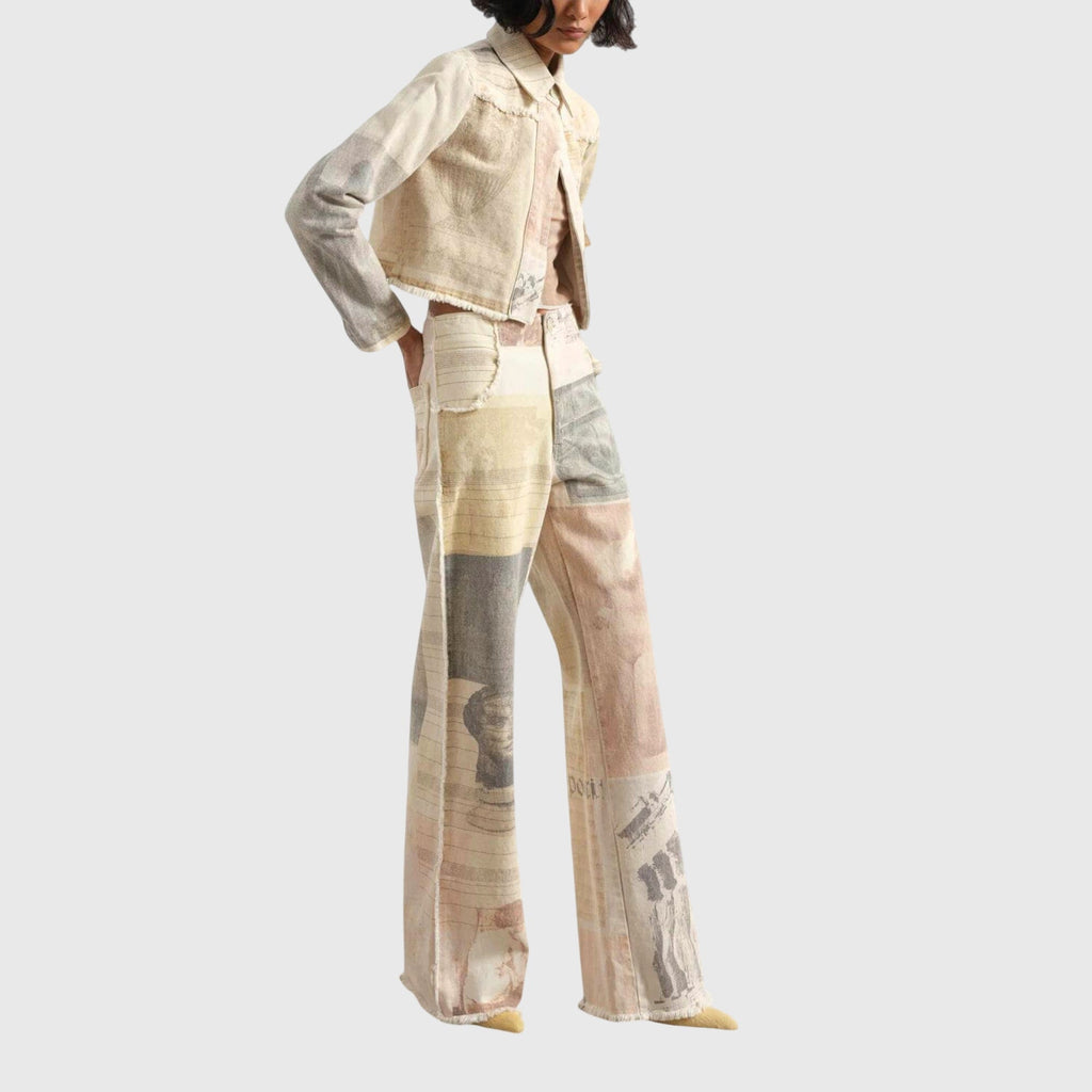 Davellia | Women’s Patchwork Statement Pants