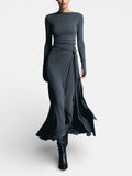 Davellia | Maxi Dress With Side Knot