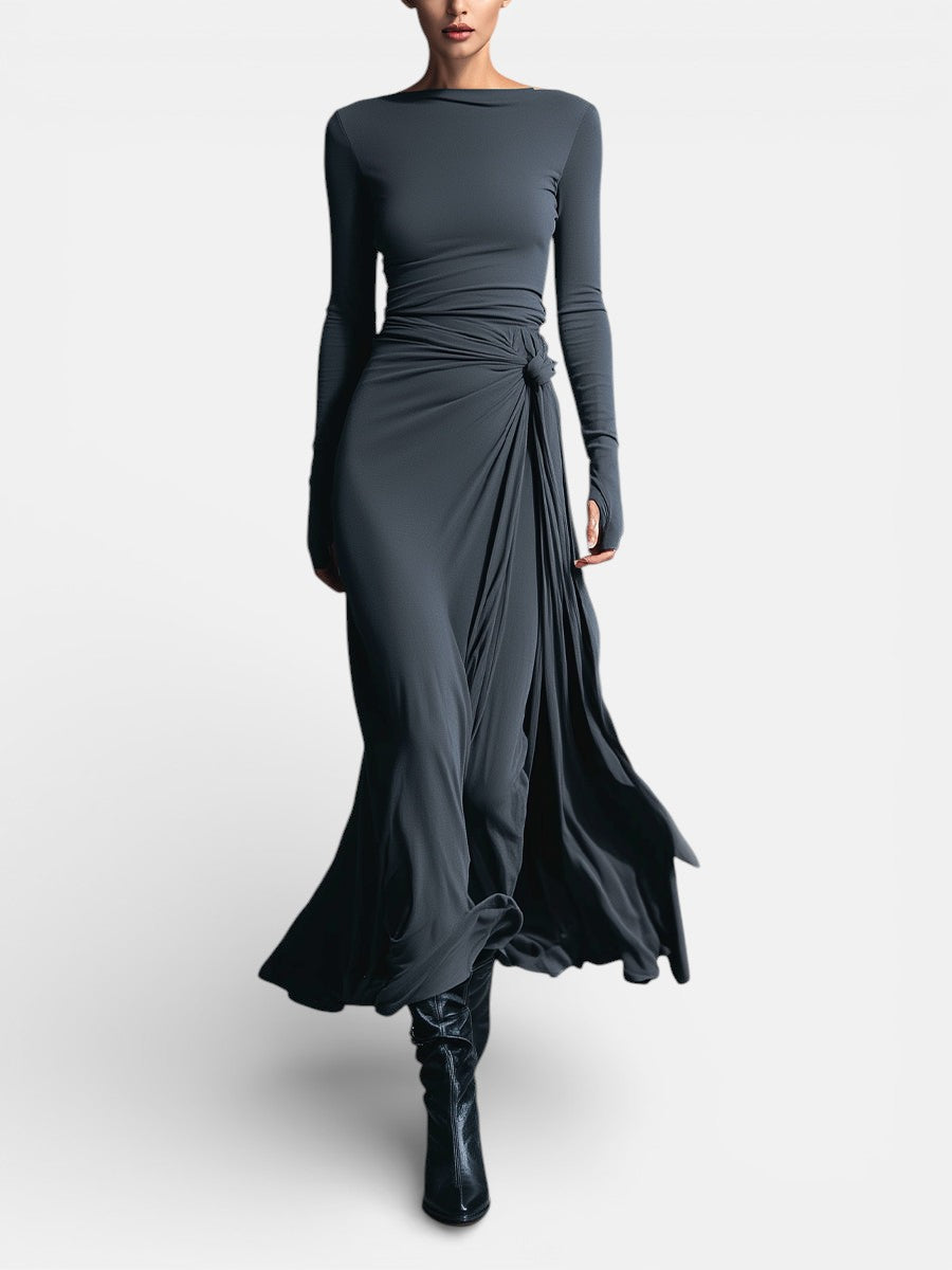 Davellia | Maxi Dress With Side Knot