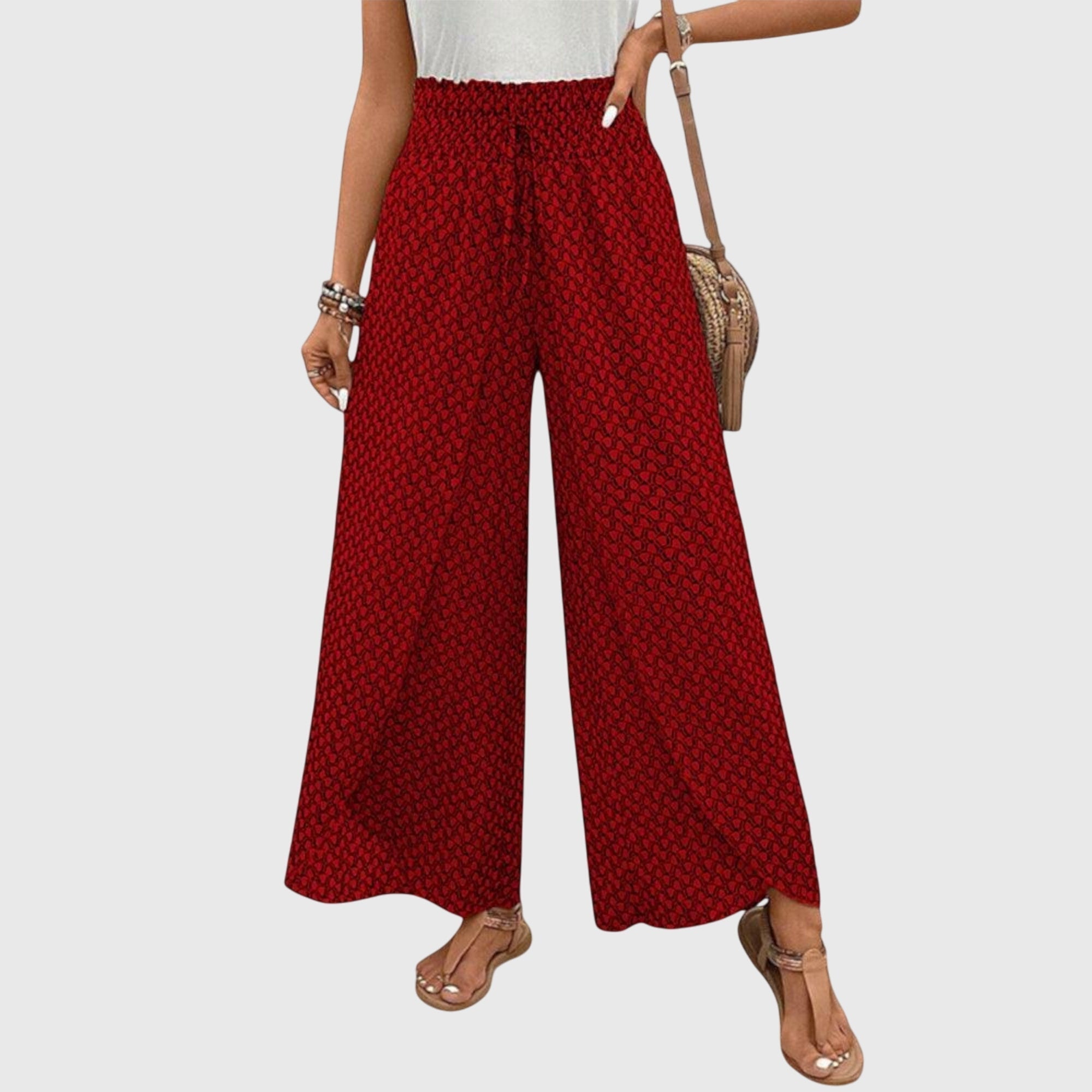Davellia | Women’s Printed Wide Leg Summer Pants