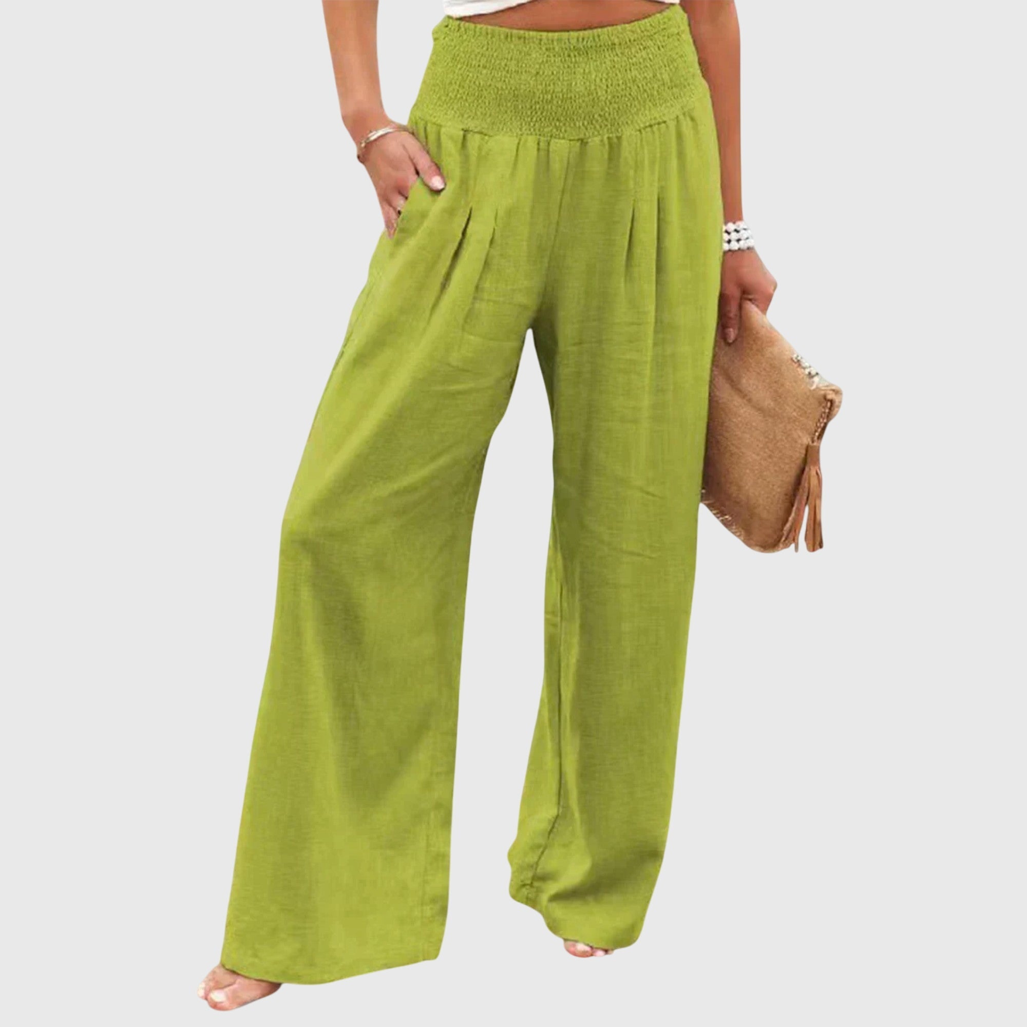 Davellia | Women’s Minimal Chic Straight Pants