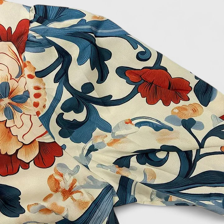 Davellia | Elegant Flower Blouse