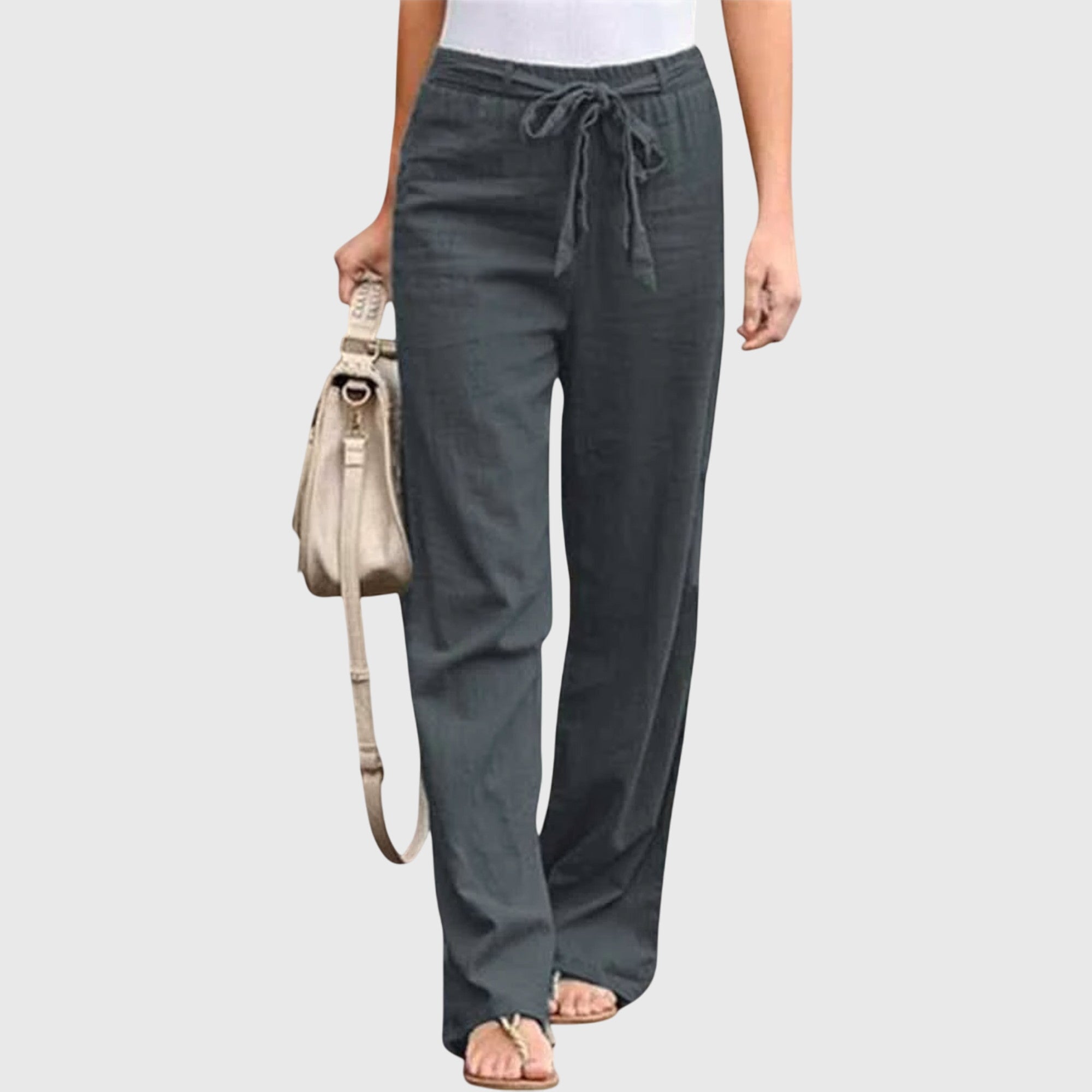 Davellia | Women’s Wide-Leg Linen Pants