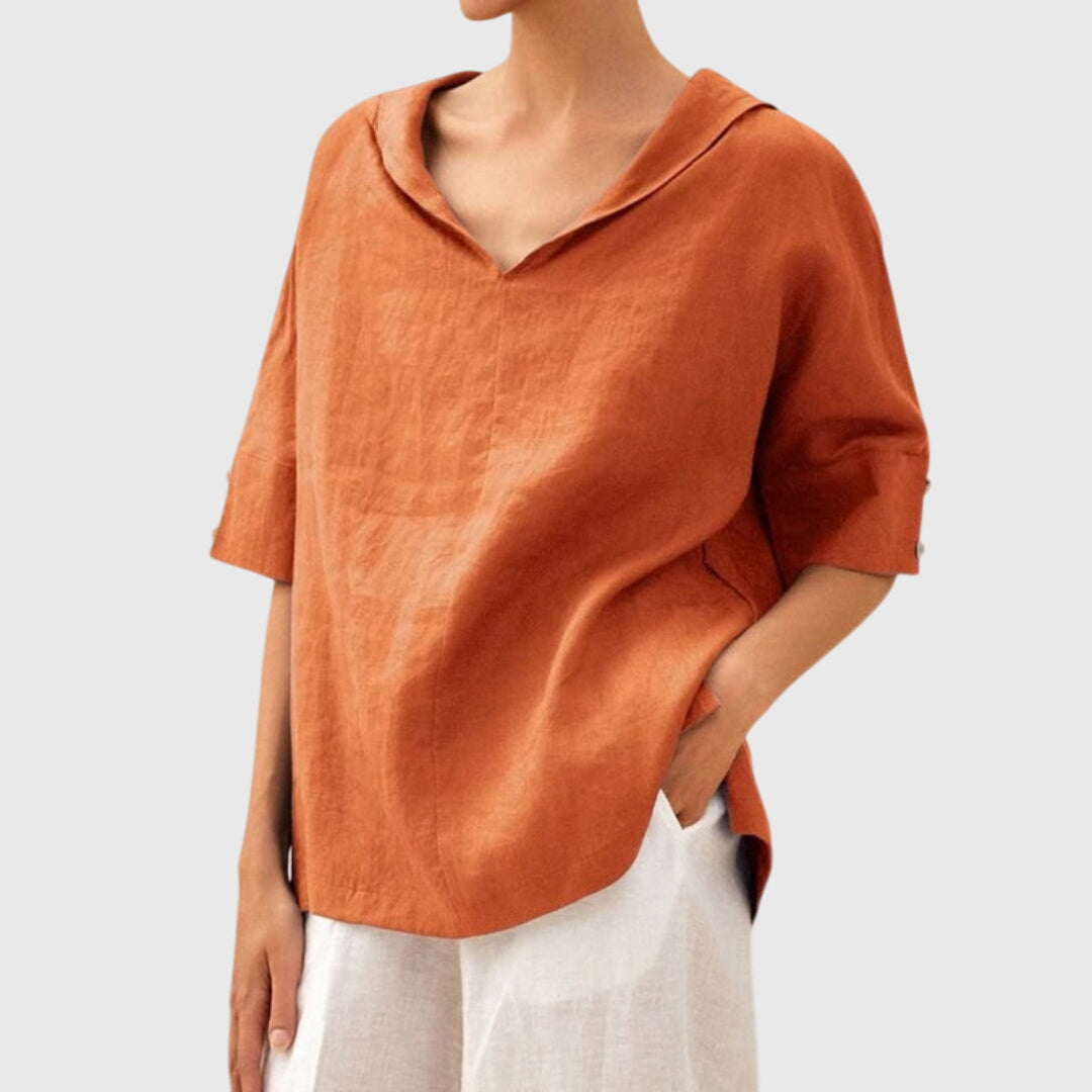 Davellia | Casual Loose-Fit Blouse
