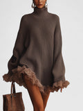 Davellia | Ruffled Knit Dress