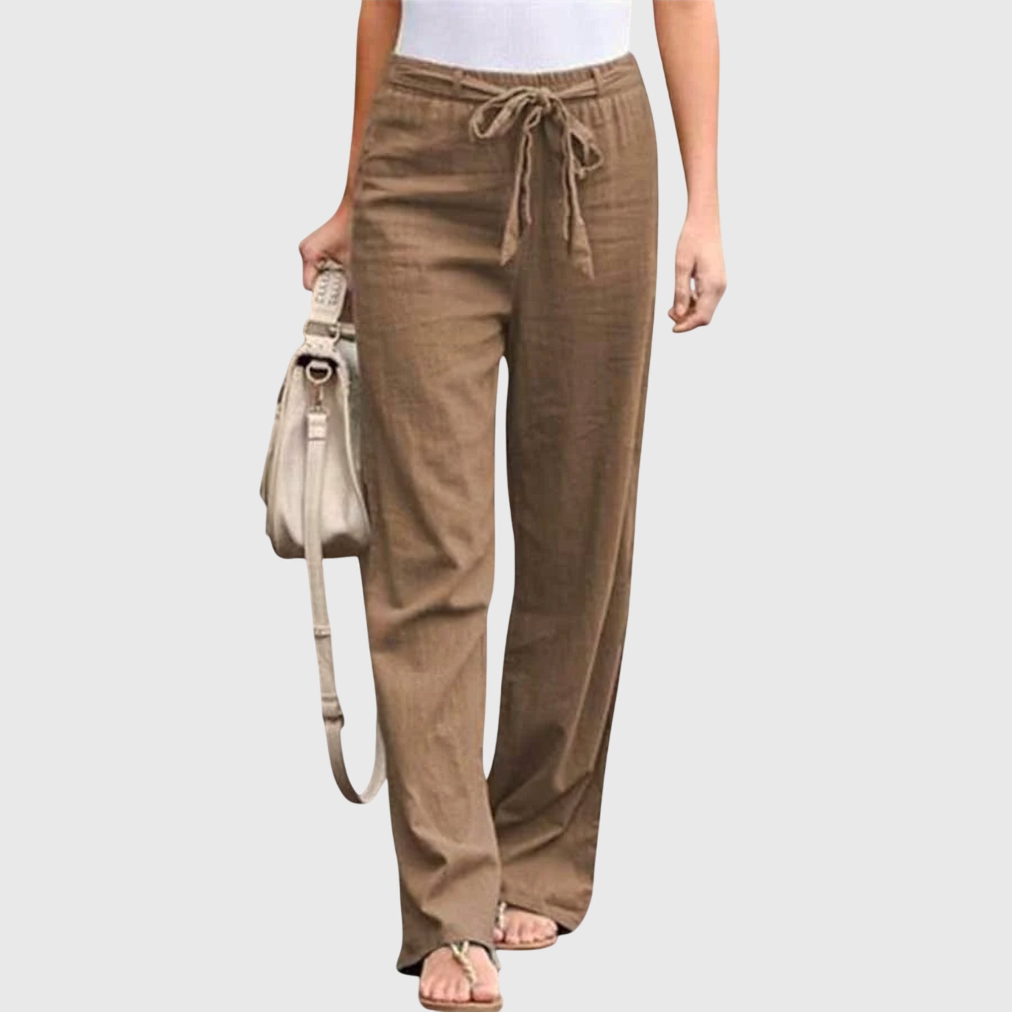 Davellia | Women’s Wide-Leg Linen Pants