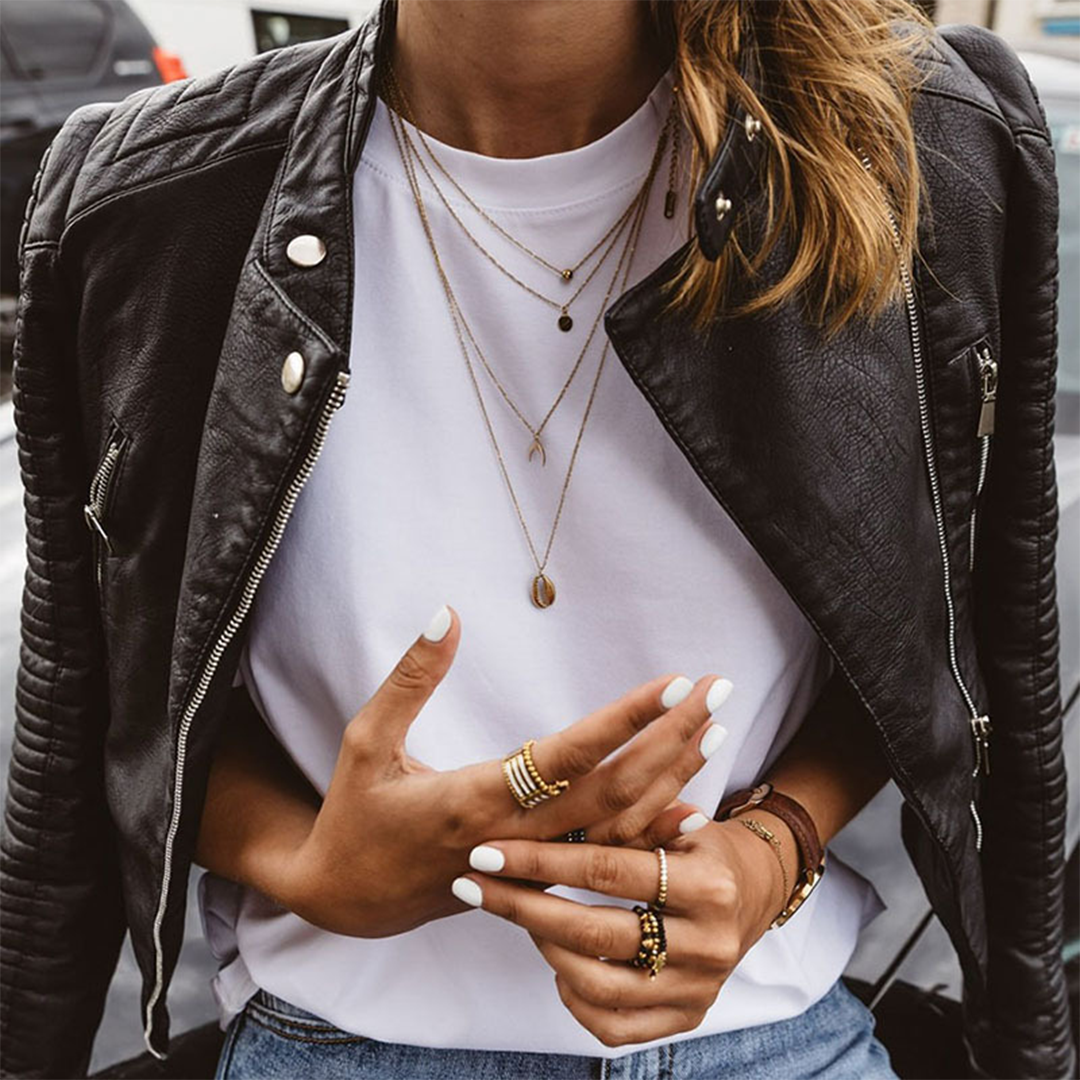 Davellia | Casual Biker Style Zipper Jacket for Women