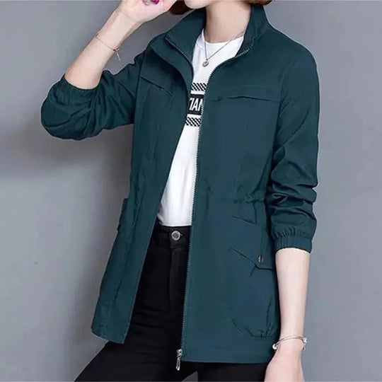 Davellia | Women’s Relaxed Fit Waterproof Trench Coat