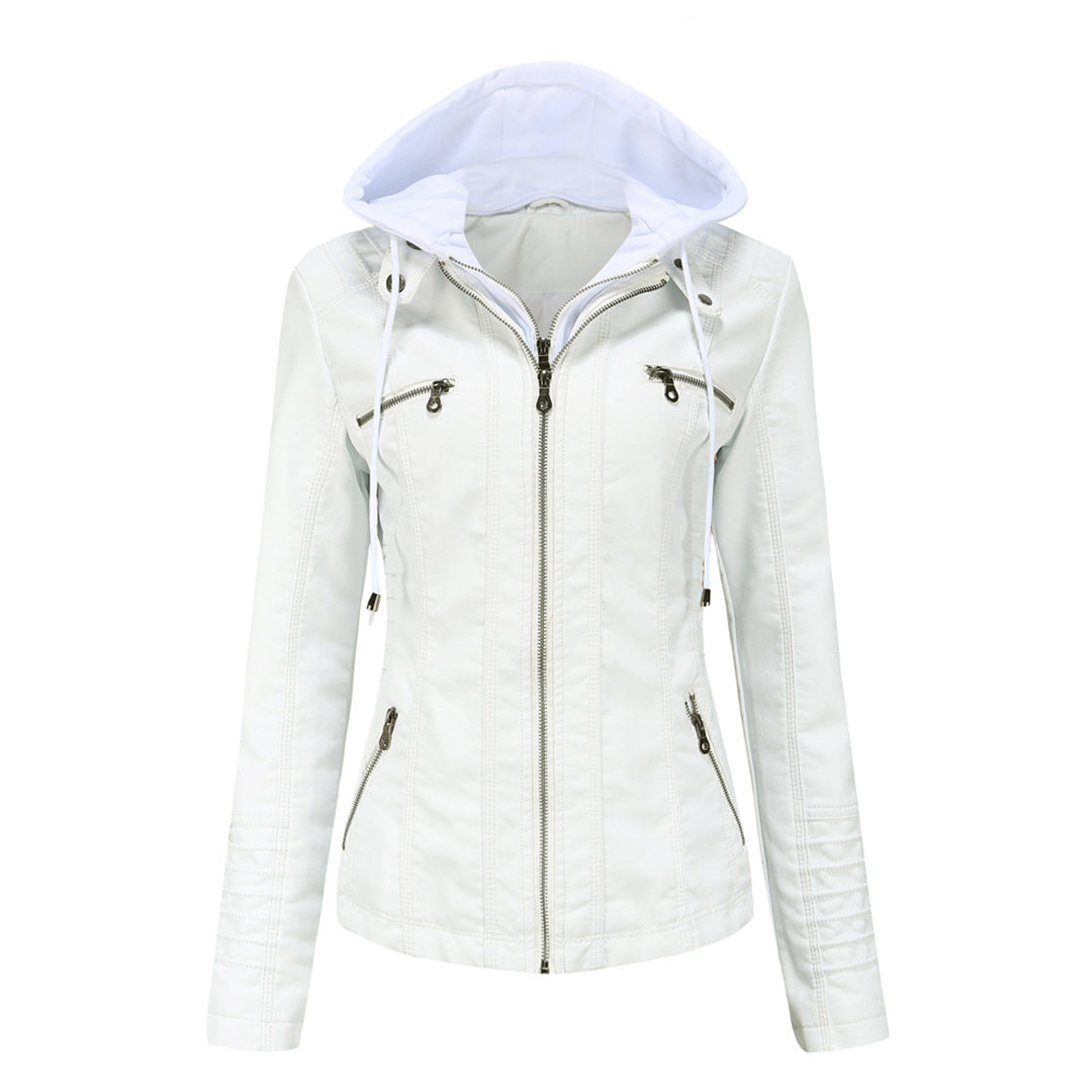 Davellia | Women’s Trendy Hooded Zip-up Jacket