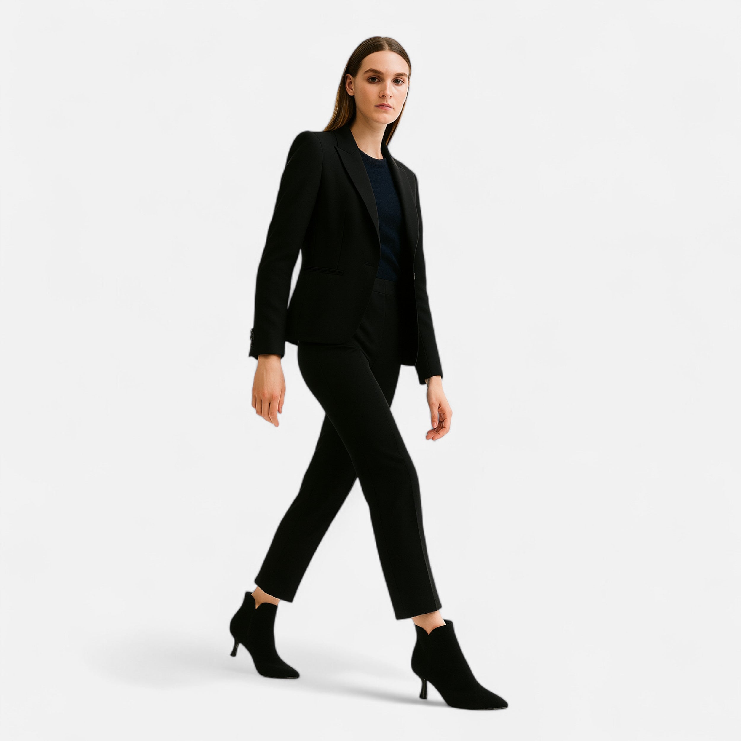 Davellia| Women’s High Heel Boots – Refined Side-Zip Style