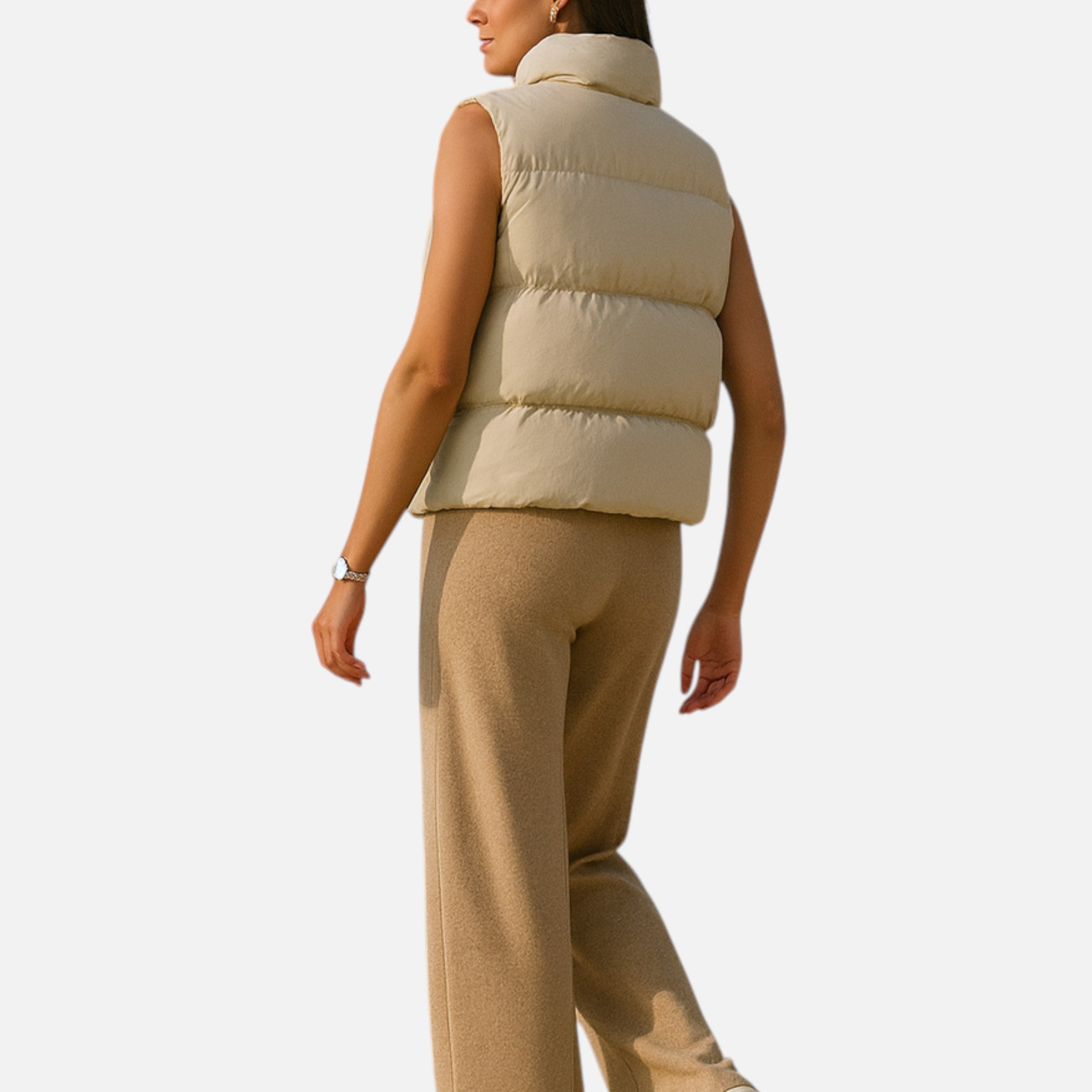 Davellia | Women’s Elegant High-Waist Winter Vest