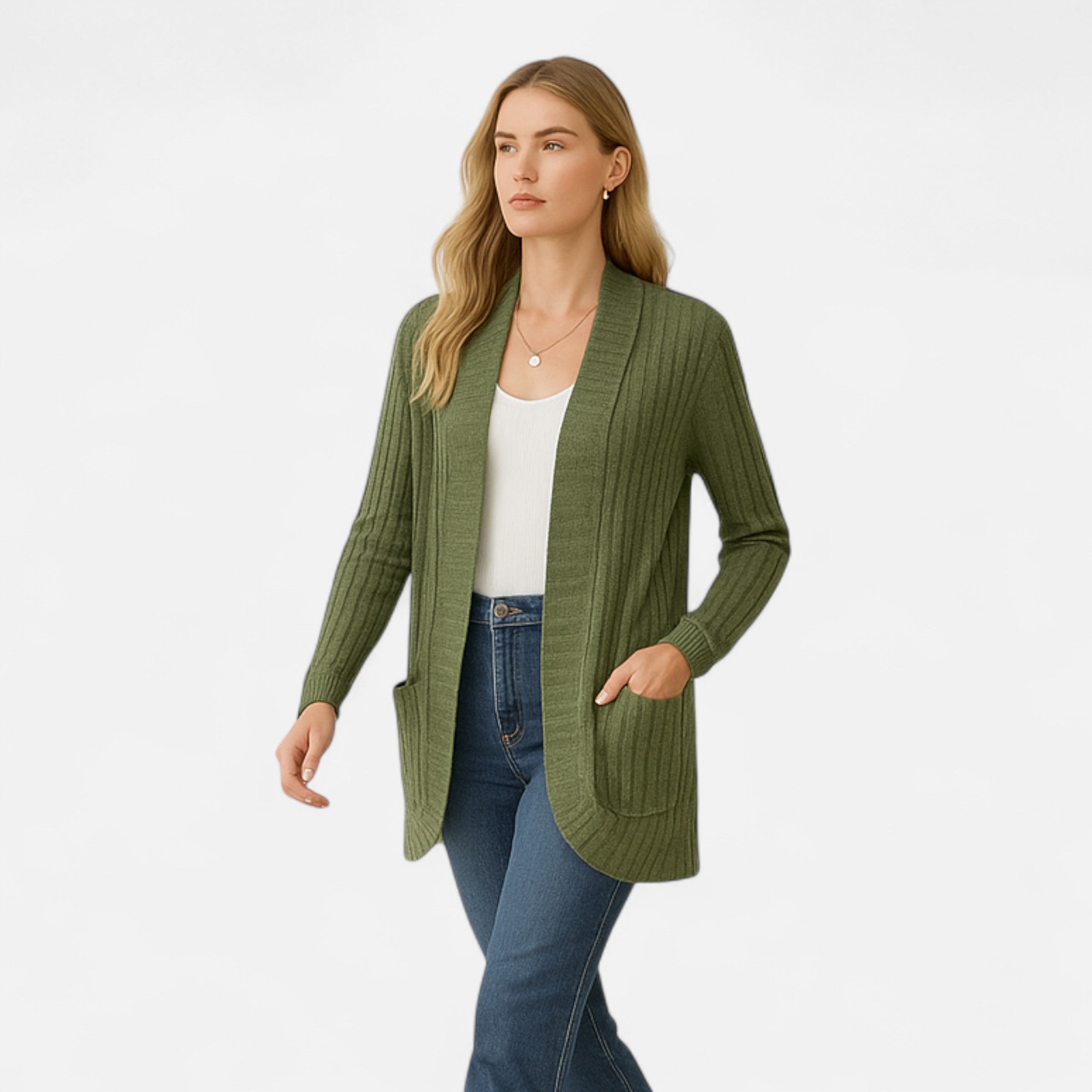 Davellia | Women’s Knit Cardigan – Elegant Casual Essential