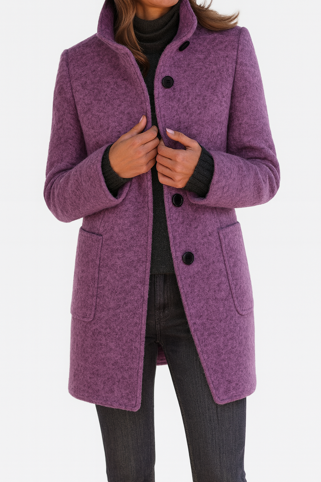 Davellia | The High-Collar Coat