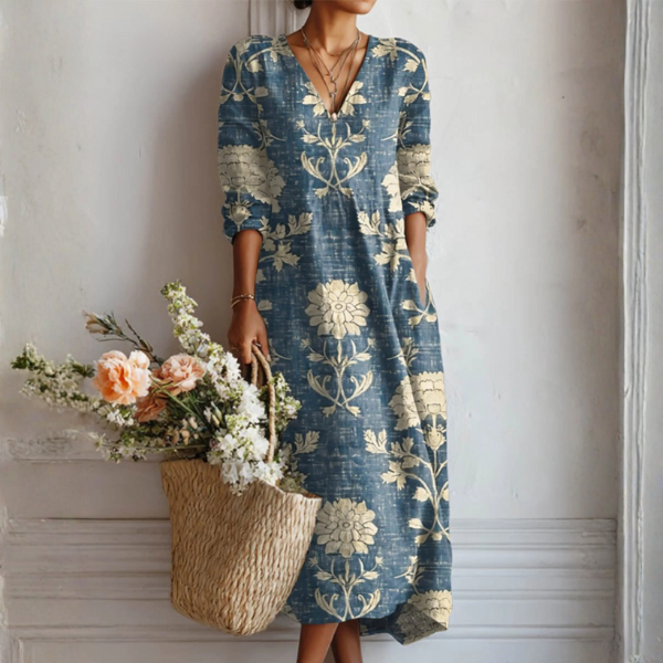 Davellia | Playful Linen Dress