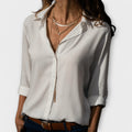 Davellia | Elegant V-Neck Loose Fit Top