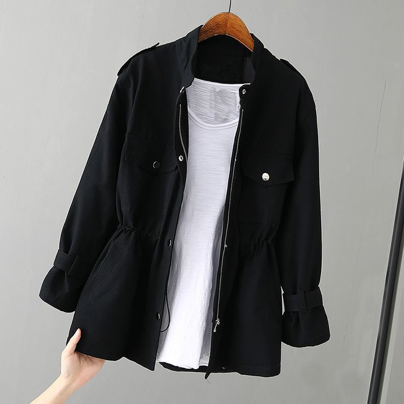 Davellia | Chic Women's Utility Jacket with Zipper