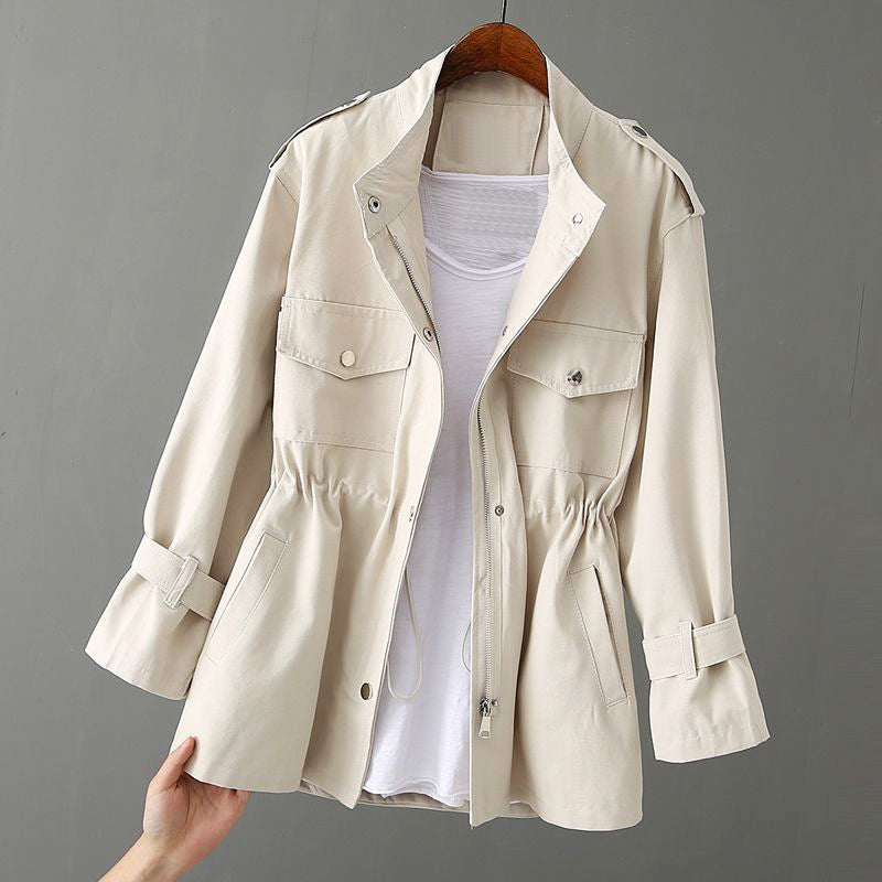 Davellia | Chic Women's Utility Jacket with Zipper