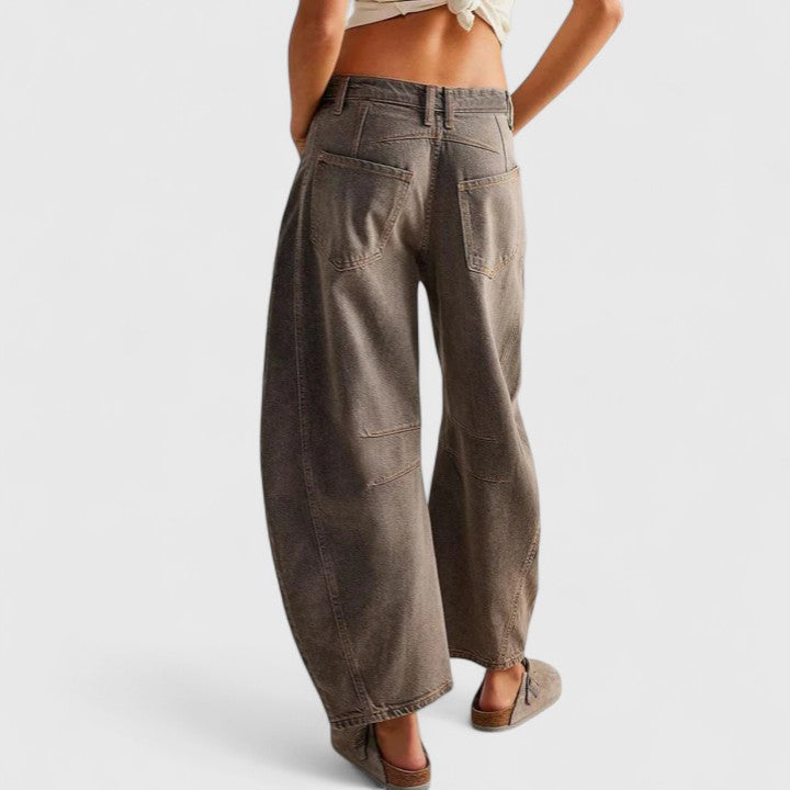 Davellia | Women’s Wide Leg Denim Jeans