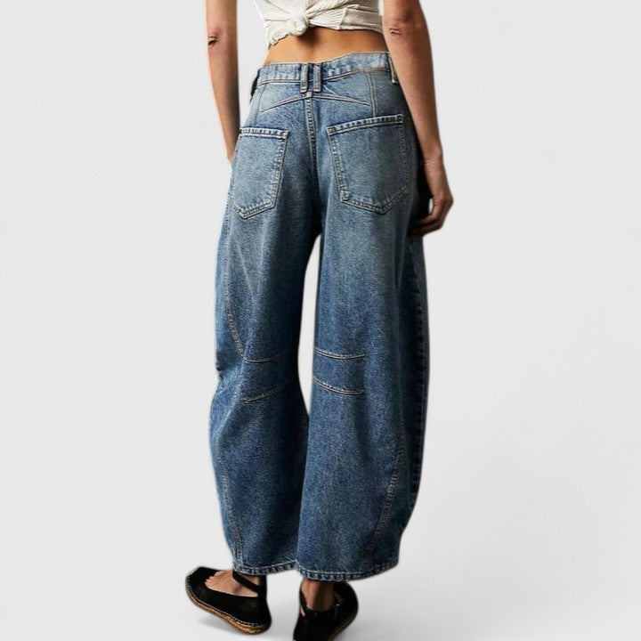 Davellia | Women’s Wide Leg Denim Jeans